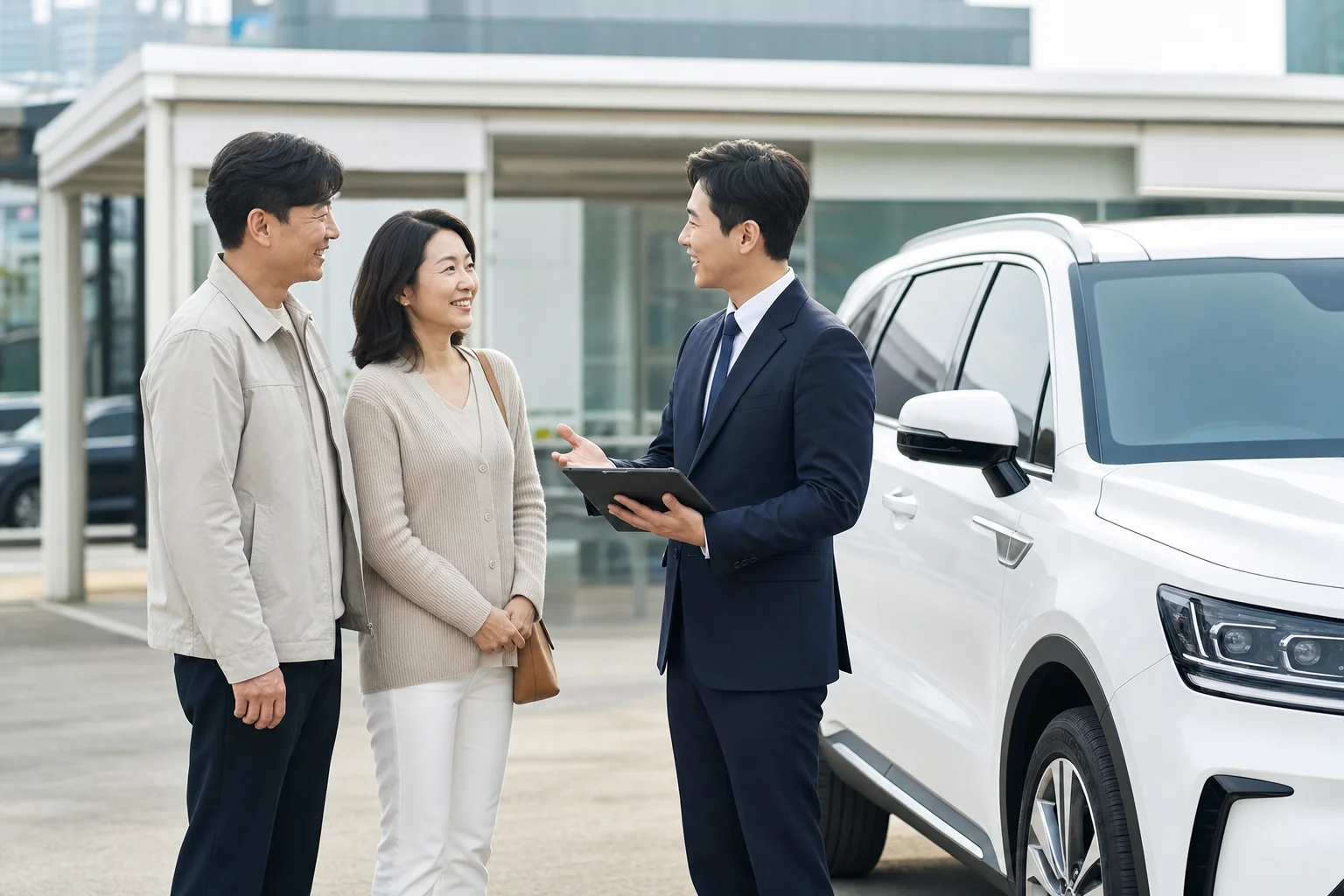 차량 상담 후기 사진